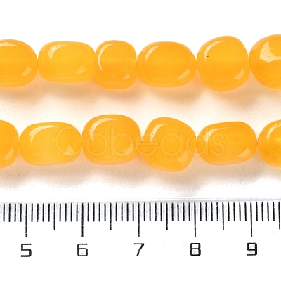 Natural Topaz Jade Beads Strands G-P497-01D-03A-1