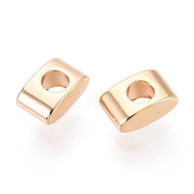 Brass Spacer Beads KK-T075-63G-1