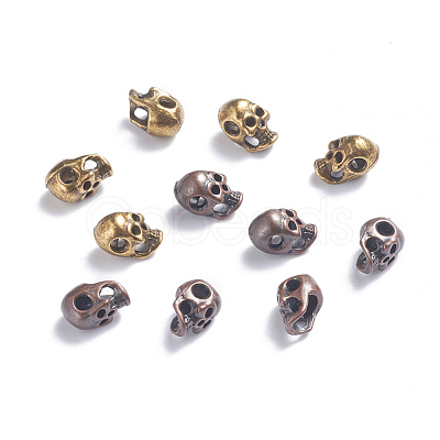 Tibetan Style Alloy Beads PALLOY-I180-02-1