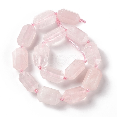 Natural Rose Quartz Beads Strands G-F719-04-1
