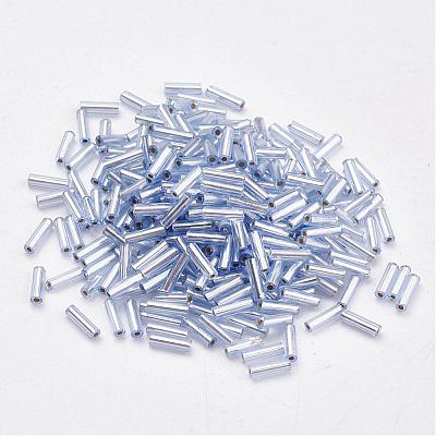 Glass Bugle Beads SEED-E001-9mm-32-1
