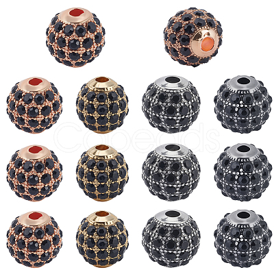 20Pcs 4 Colors Alloy Beads FIND-PA0001-11-1