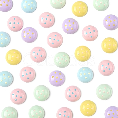40Pcs Plastic Cabochons FIND-FS0004-35B-1