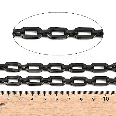 201 Stainless Steel Oval Link Chains CHS-H118-15EB-1