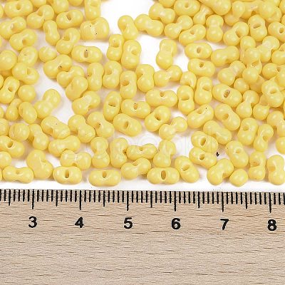 Baking Paint Glass Seed Beads SEED-K010-A26-1