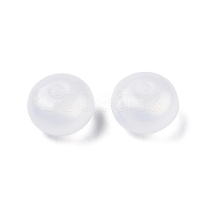 Opaque Acrylic with Glitter Powder Beads SACR-G024-08-1