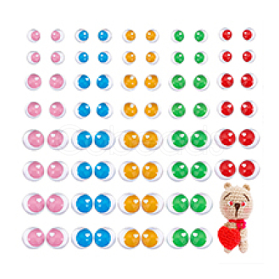 80Pcs 40 Styles Glass Doll Craft Eyes DIY-PH0030-60-1
