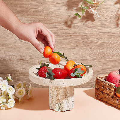 Natural Marble Jewely Display Tray AJEW-WH0709-086B-1
