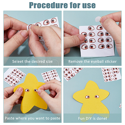 2 Bags 2 Styles Resin Self-adhesive Stickers DIY-FH0009-77-1