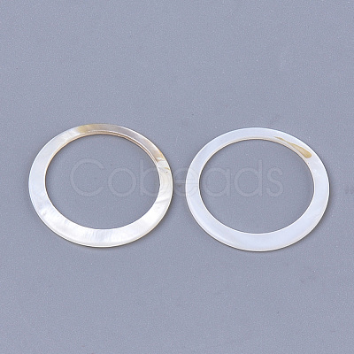 Freshwater Shell Linking Ring X-SHEL-S274-59-1