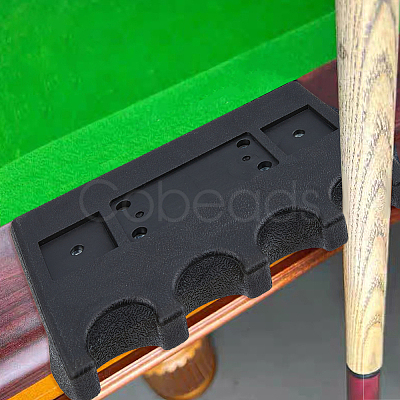 Self Adhesive Plastic Billiard Cue Stick Rack Billiard Table Accessories DIY-WH0430-317A-1