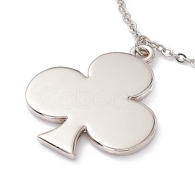 Sublimation Blank Aluminum Pendant Necklace LS-NJEW-E020-02P-04-1
