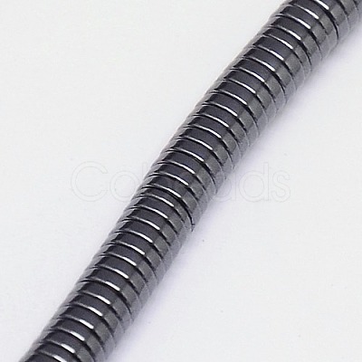 Non-magnetic Synthetic Hematite Beads Strands G-J164A-2mm-02-1
