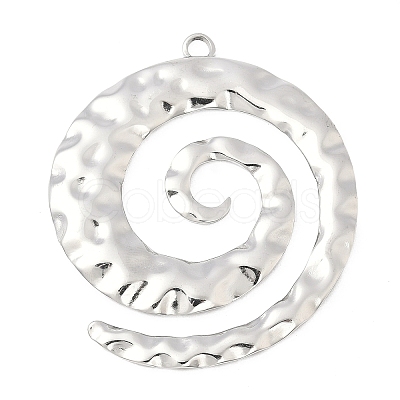 304 Stainless Steel Pendants STAS-K311-09P-1