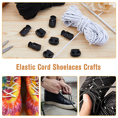 20Pcs Plasti Cord Locks FIND-DC0005-83-1