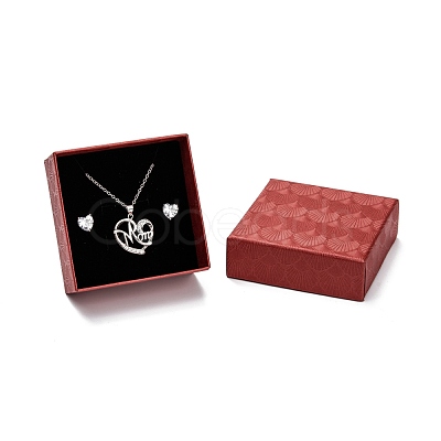 Cardboard Gift Box Jewelry Set Box CBOX-F006-04-1