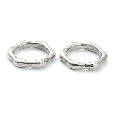 Non-Tarnish 304 Stainless Steel Linking Rings STAS-P279-02A-P-1