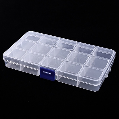 Plastic Bead Storage Container CON-R014-02-1