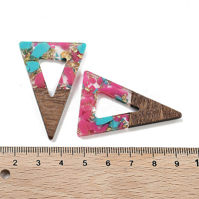 Walnut Wood Pendants FIND-Z050-03E-1
