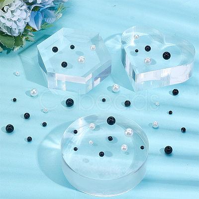 586Pcs Glass Pearl Bead Strands HY-HY0001-06-1