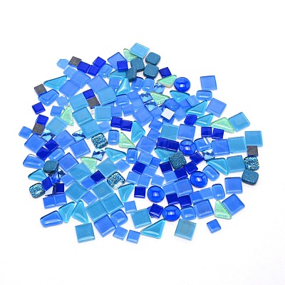 Glass Cabochons GGLA-WH0029-05A-1