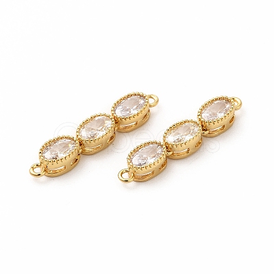 Rack Plating Eco-Friendly Brass Micro Pave Cubic Zirconia Pendants KK-K165-27G-01-1
