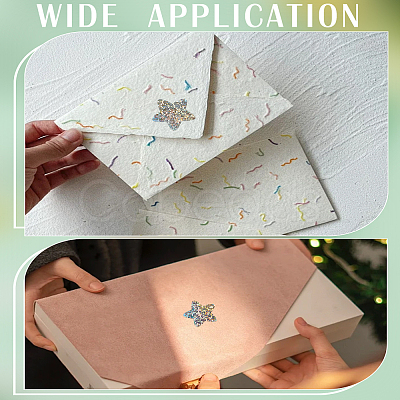 Laser Self-Adhesive Paper Stickers DIY-LP0003-41-1