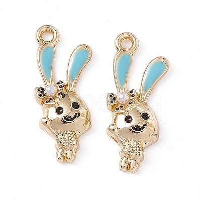 Alloy Enamel Pendants ENAM-K066-07A-1