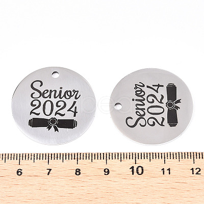 Non-Tarnish 201 Stainless Steel Pendants LS-STAS-T064-38P-26-1