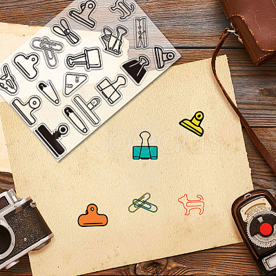 Plastic Stamps DIY-WH20018-0208-1