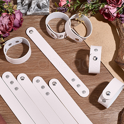 12Pcs PVC & Iron Cord Bracelets AJEW-CL0002-49A-1