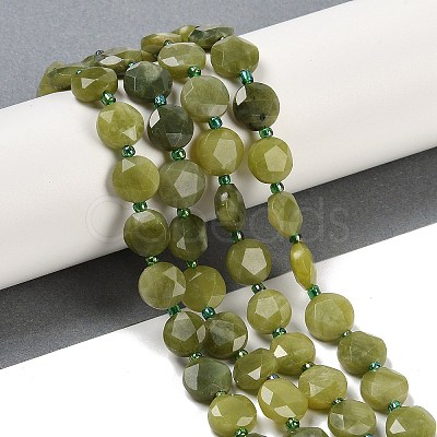 Natural Chinese Jade Beads Strands G-C116-A70-01-1