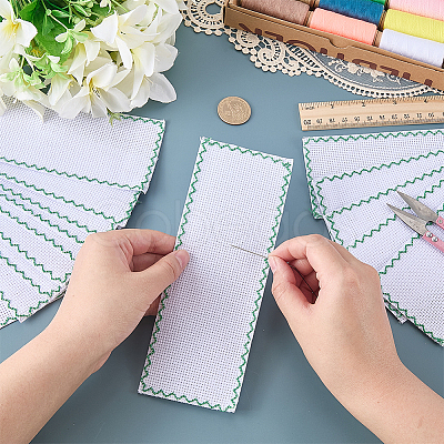 Cotton Bookmarks for Cross Stitch Making DIY-WH0759-26E-1