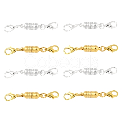 8 Sets Brass Magnetic Clasps Converter KK-FS0001-54-1