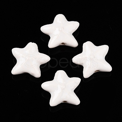 Handmade Porcelain Beads PORC-N008-03F-1