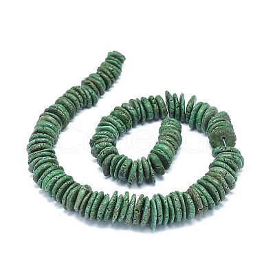 Synthetic Turquoise Graduated Beads Strands G-F604-03D-1