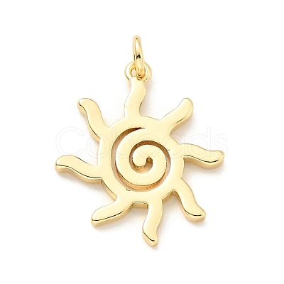 Brass Pendants X-KK-G416-20G-1