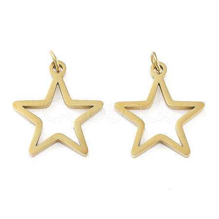 Ion Plating(IP) 304 Stainless Steel Pendants STAS-G324-01E-G-1