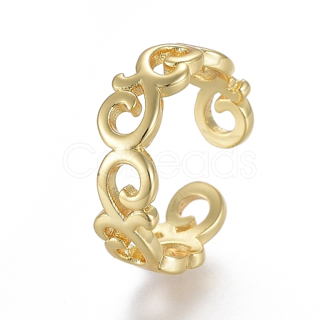 Adjustable Brass Toe Rings RJEW-EE0002-08G-1