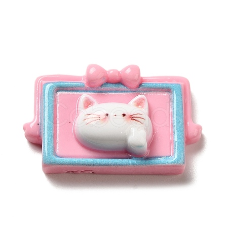 Cat Theme Opaque Resin Decoden Cabochons CRES-B020-02A-1