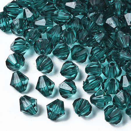 Transparent Acrylic Beads TACR-S146-8mm-08-1