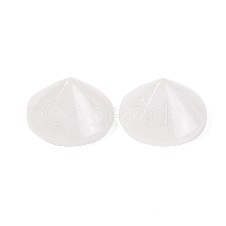 Natural Quartz Crystal Rock Crystal Cabochons G-Q184-01I-1