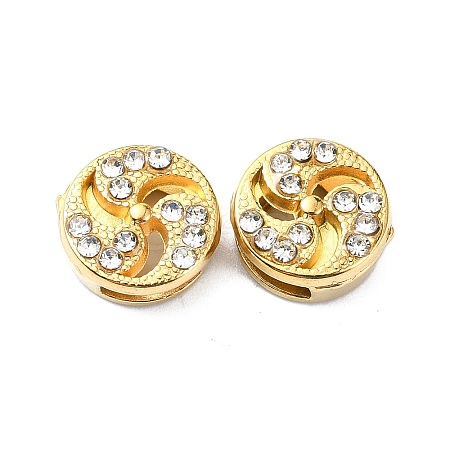 Ion Plating(IP)  304 Stainless Steel Slide Charms STAS-C089-06E-G-1