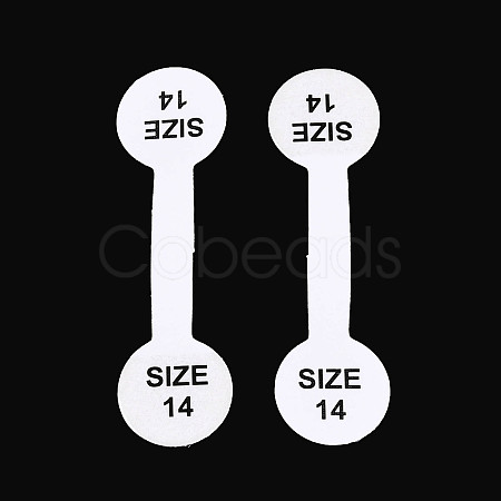 Folding Paper Ring Size Sticker CDIS-C006-01J-1
