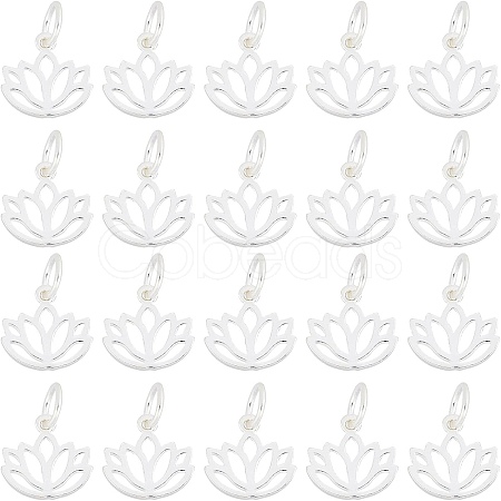 20Pcs 925 Sterling Silver Charms STER-CA0001-10-1