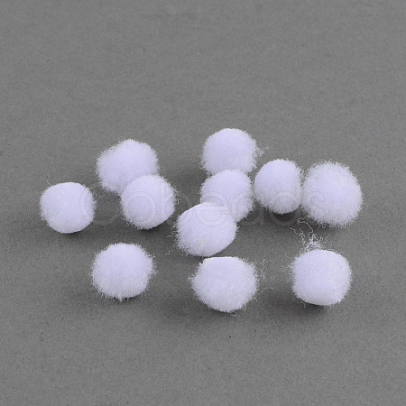 DIY Doll Craft Pom Pom Yarn Pom Pom Balls AJEW-S006-30mm-01-1