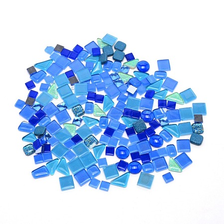 Glass Cabochons GGLA-WH0029-05A-1