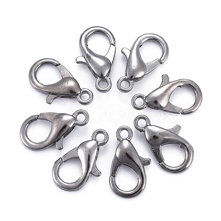 Zinc Alloy Lobster Claw Clasps E105-B-1