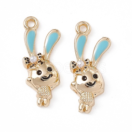 Alloy Enamel Pendants ENAM-K066-07A-1