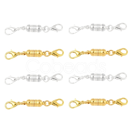8 Sets Brass Magnetic Clasps Converter KK-FS0001-54-1